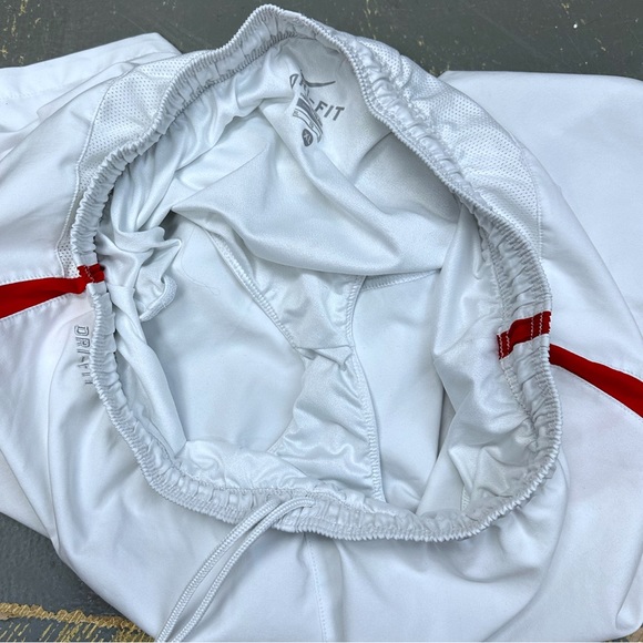 Nike USWNT Soccer Shorts 578027-105 XL White Red 2 Star Crest 2014 Alex Morgan - Picture 6 of 13